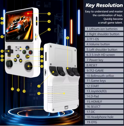 Portable Game Console with Linux - 15,000 Games