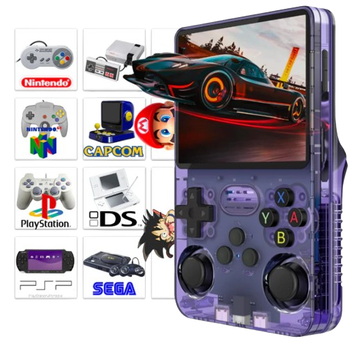Portable Game Console with Linux - 15,000 Games