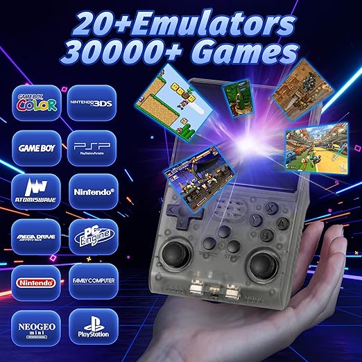 Portable Game Console with Linux - 20,000 Games