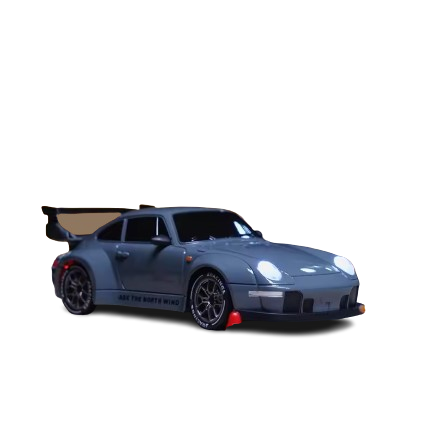 Porsche's iconic 4x4 racing car